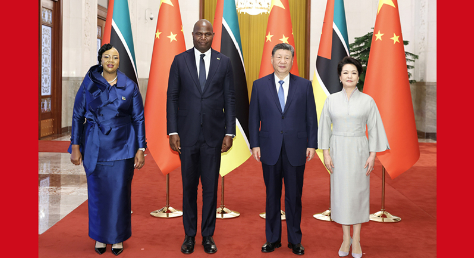 习近平同莫桑比克总统查波会谈